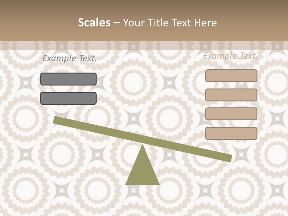 Textile Magnificence Retro PowerPoint Template