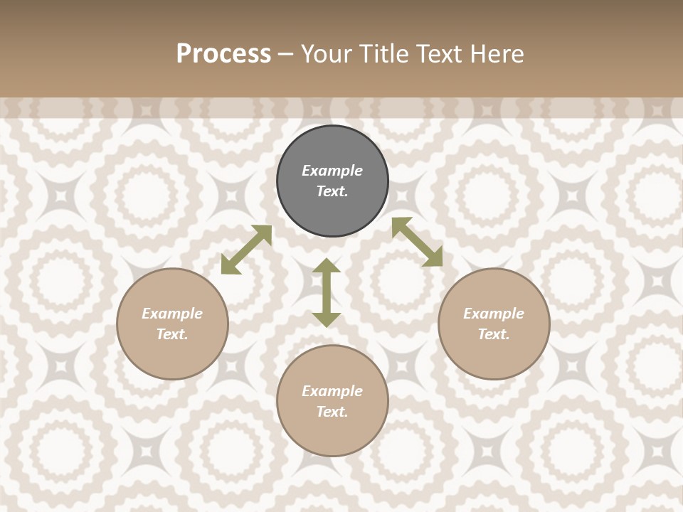 Textile Magnificence Retro PowerPoint Template