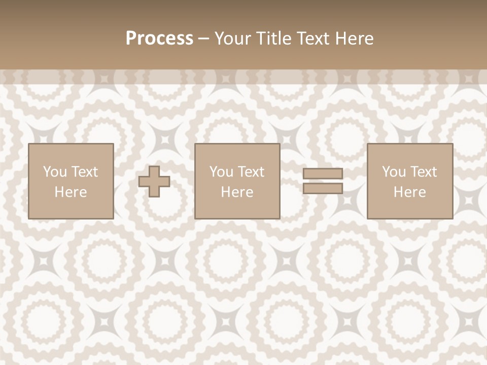 Textile Magnificence Retro PowerPoint Template