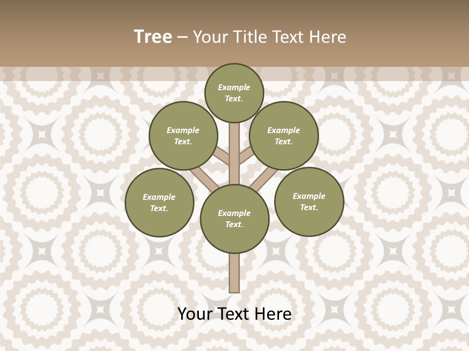 Textile Magnificence Retro PowerPoint Template