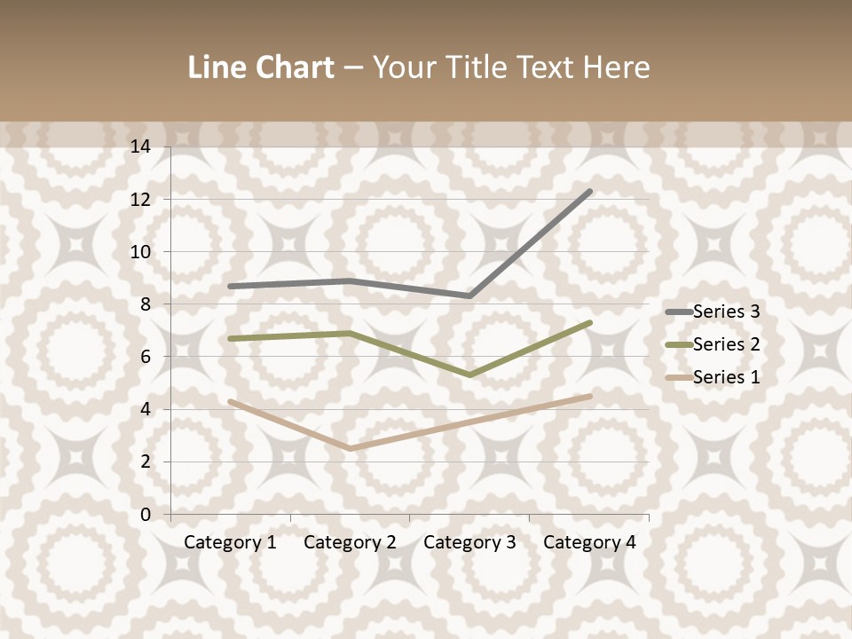 Textile Magnificence Retro PowerPoint Template