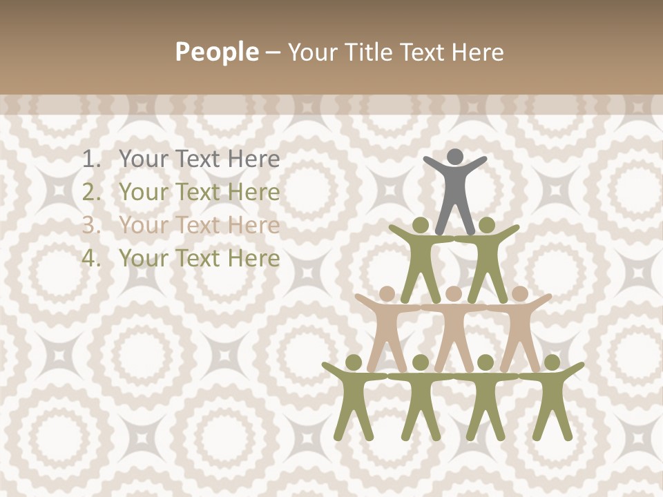 Textile Magnificence Retro PowerPoint Template