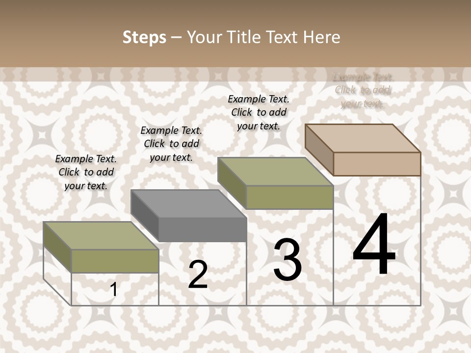 Textile Magnificence Retro PowerPoint Template