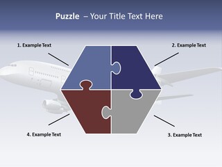 Planes Painting Deliver PowerPoint Template