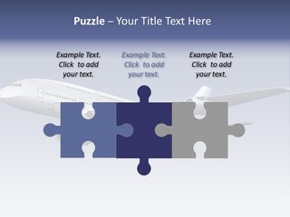 Planes Painting Deliver PowerPoint Template