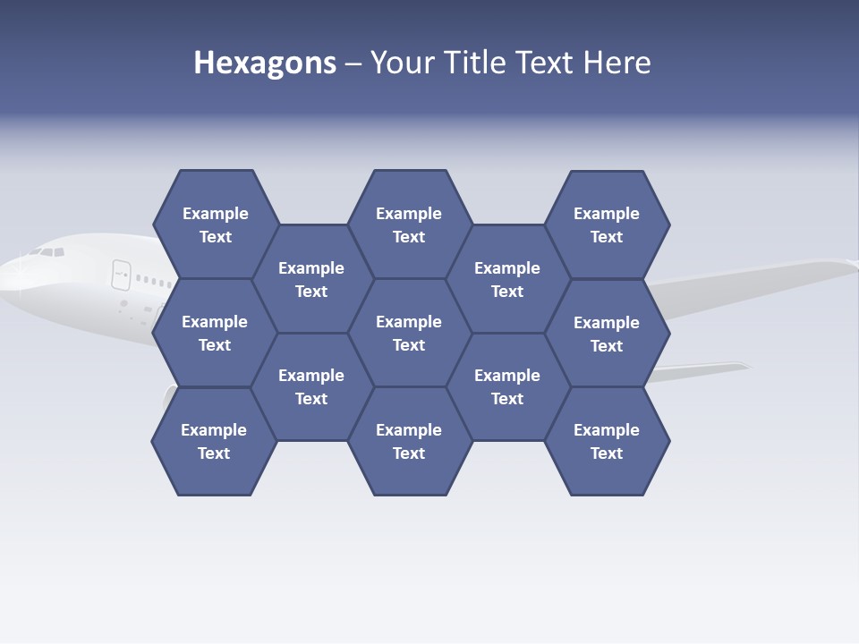 Planes Painting Deliver PowerPoint Template