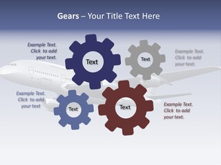 Planes Painting Deliver PowerPoint Template