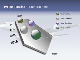 Planes Painting Deliver PowerPoint Template