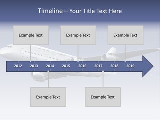 Planes Painting Deliver PowerPoint Template