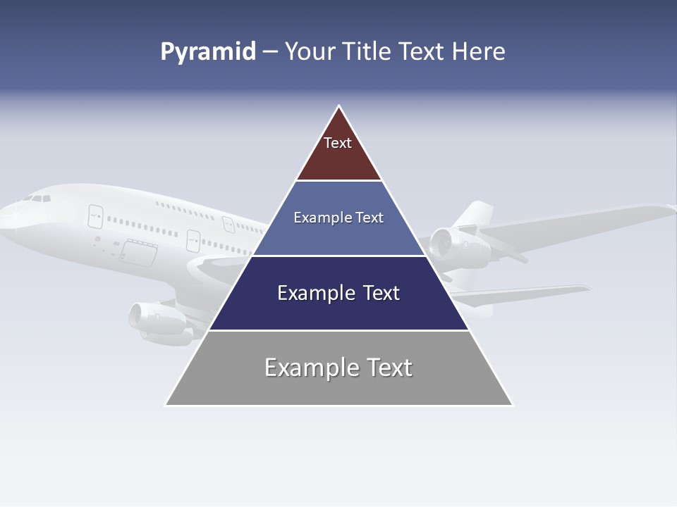 Planes Painting Deliver PowerPoint Template