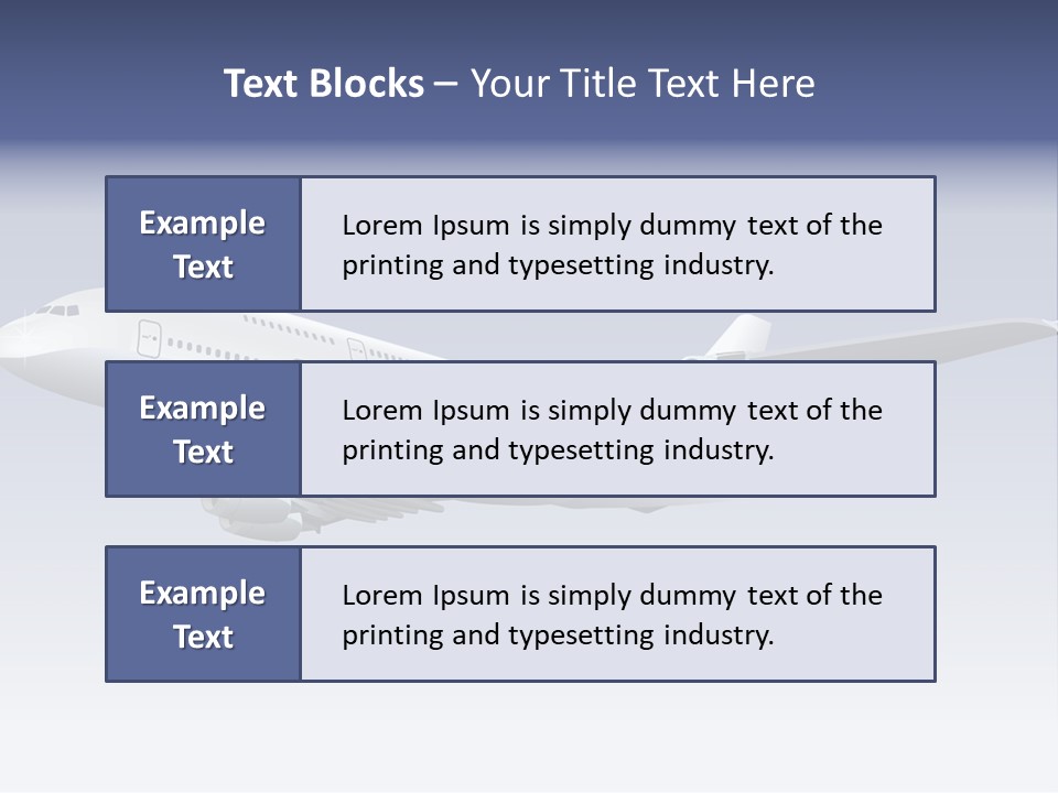 Planes Painting Deliver PowerPoint Template