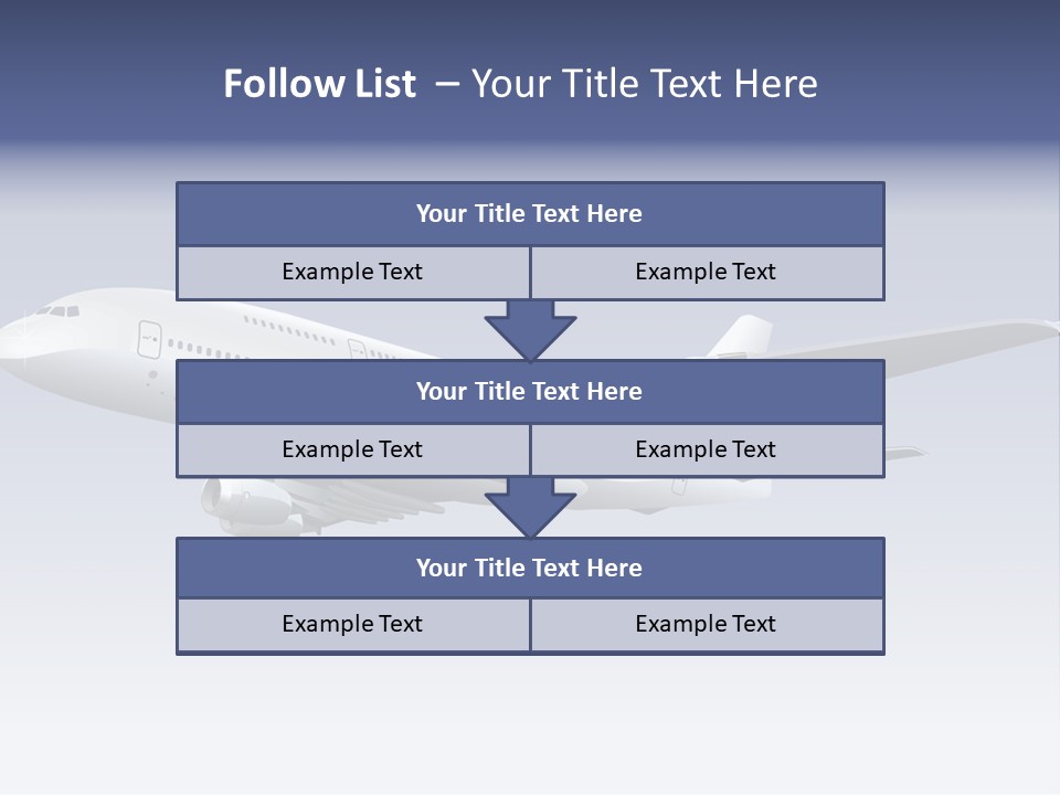 Planes Painting Deliver PowerPoint Template