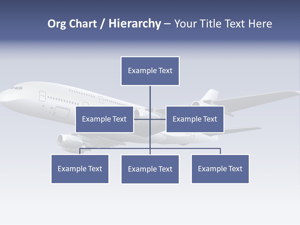Planes Painting Deliver PowerPoint Template