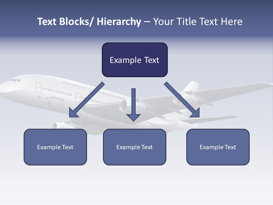 Planes Painting Deliver PowerPoint Template