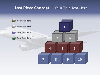 Planes Painting Deliver PowerPoint Template