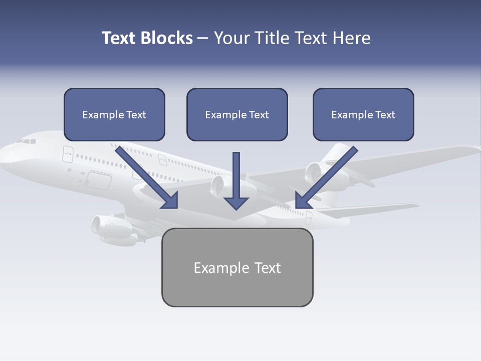 Planes Painting Deliver PowerPoint Template
