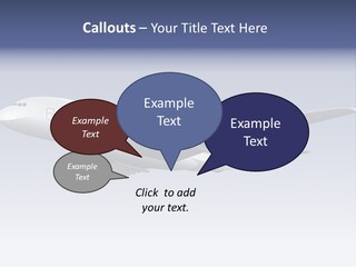Planes Painting Deliver PowerPoint Template