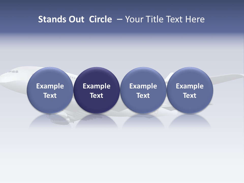 Planes Painting Deliver PowerPoint Template
