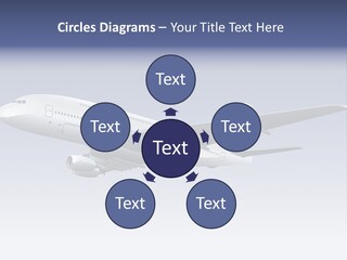 Planes Painting Deliver PowerPoint Template