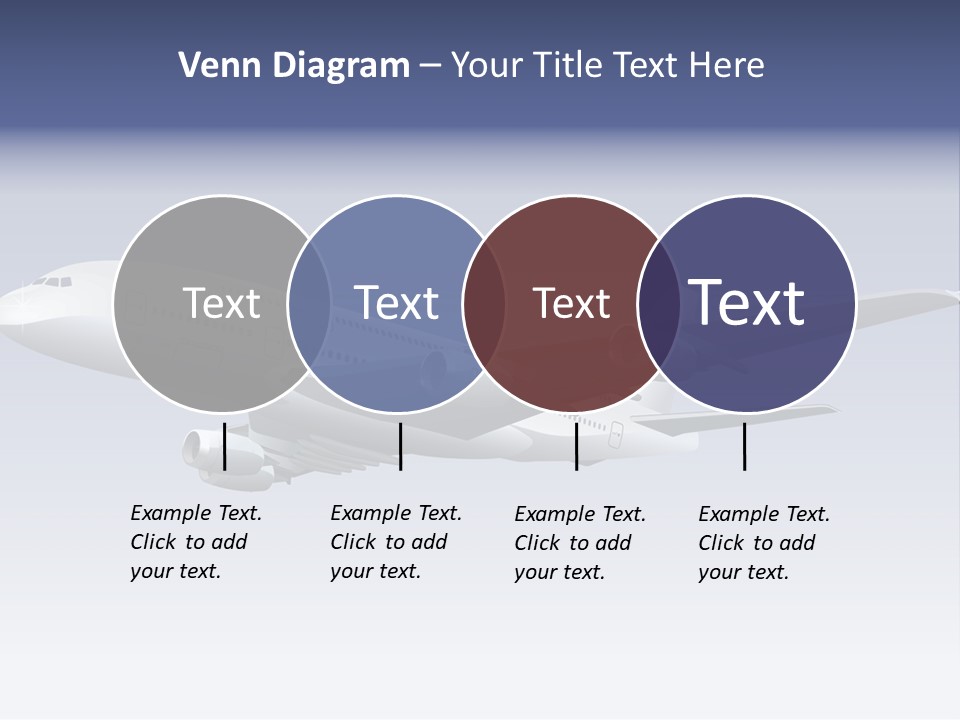 Planes Painting Deliver PowerPoint Template