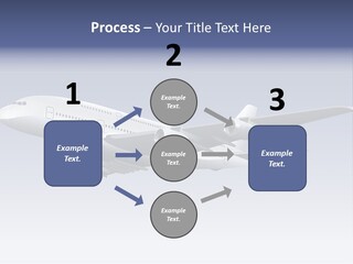 Planes Painting Deliver PowerPoint Template