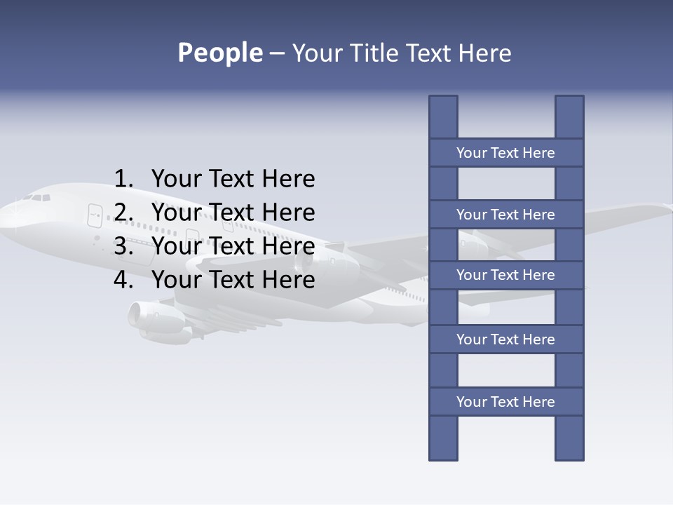 Planes Painting Deliver PowerPoint Template