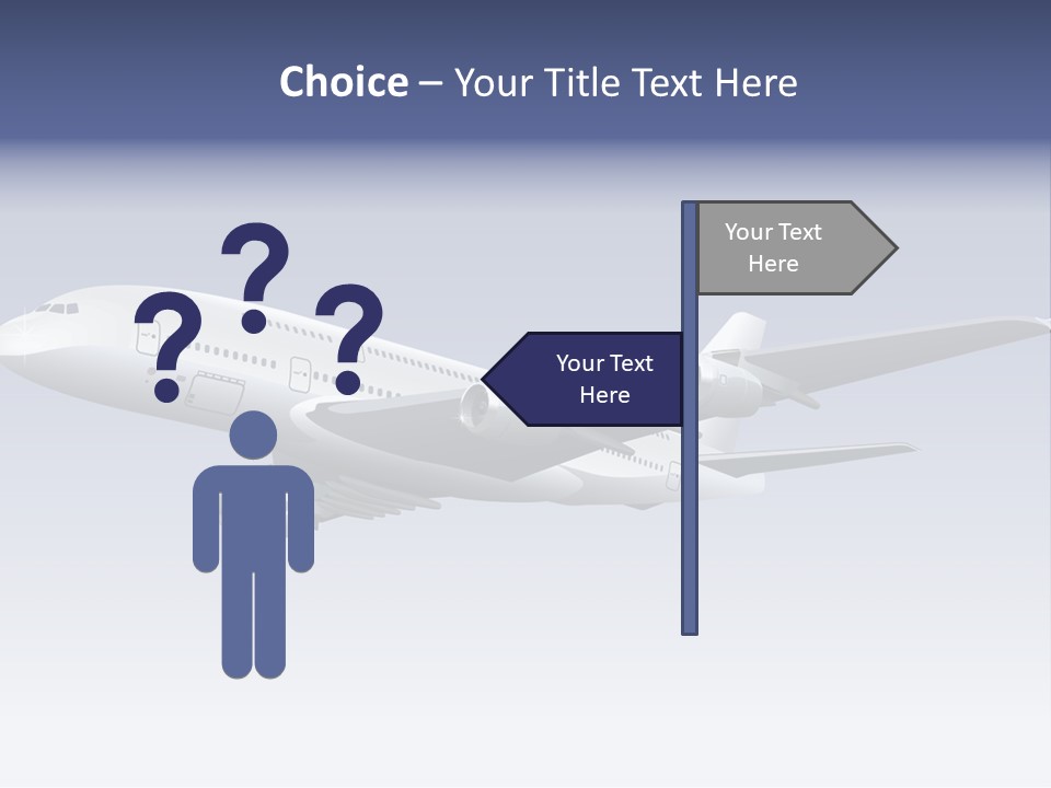 Planes Painting Deliver PowerPoint Template