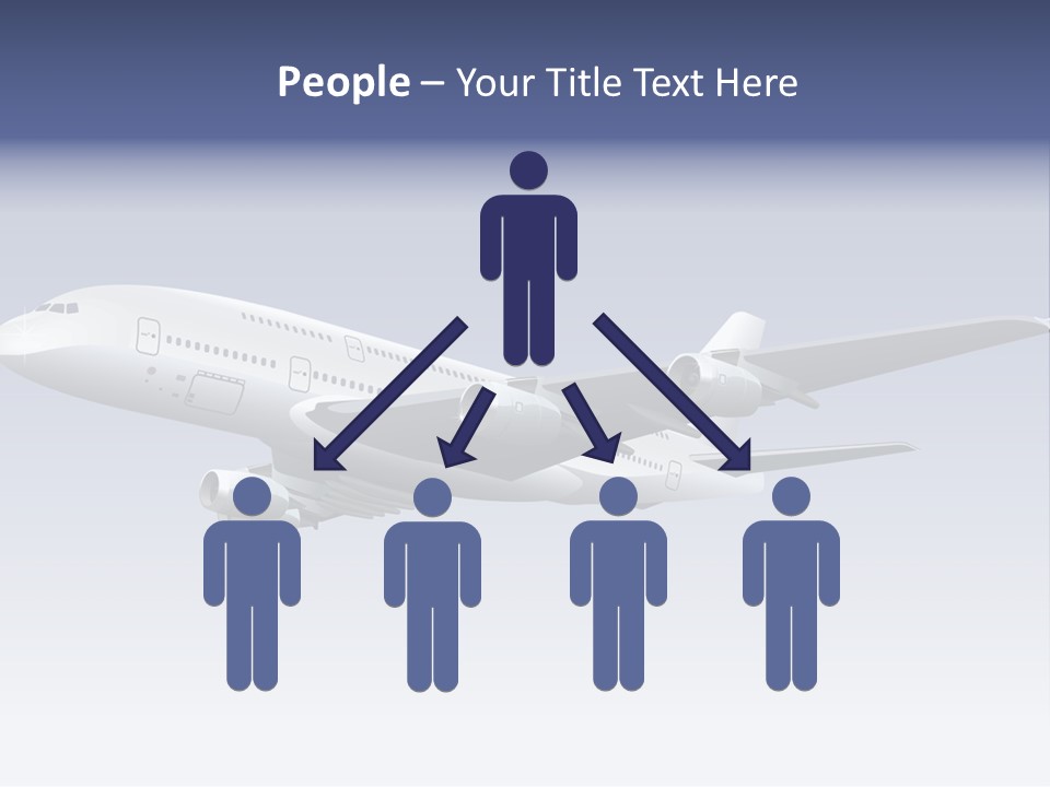 Planes Painting Deliver PowerPoint Template