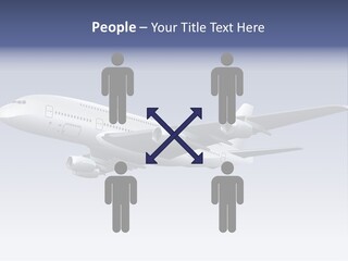 Planes Painting Deliver PowerPoint Template