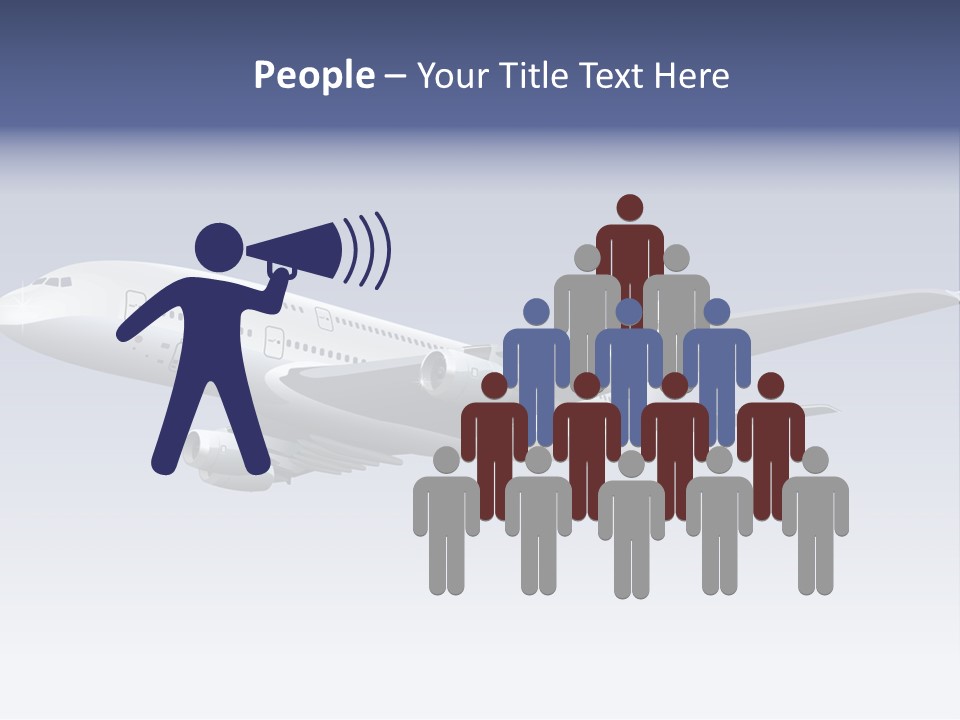 Planes Painting Deliver PowerPoint Template