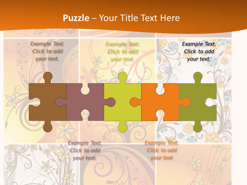 Retro Dirty Element PowerPoint Template