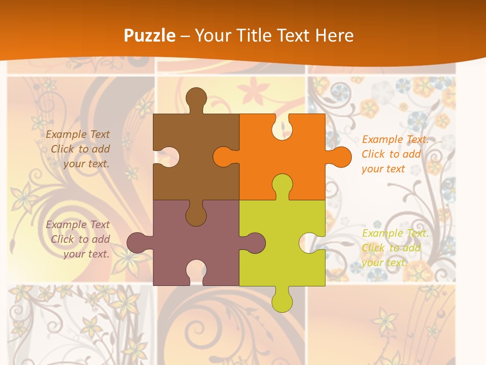 Retro Dirty Element PowerPoint Template