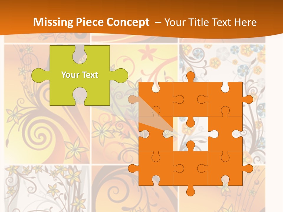 Retro Dirty Element PowerPoint Template