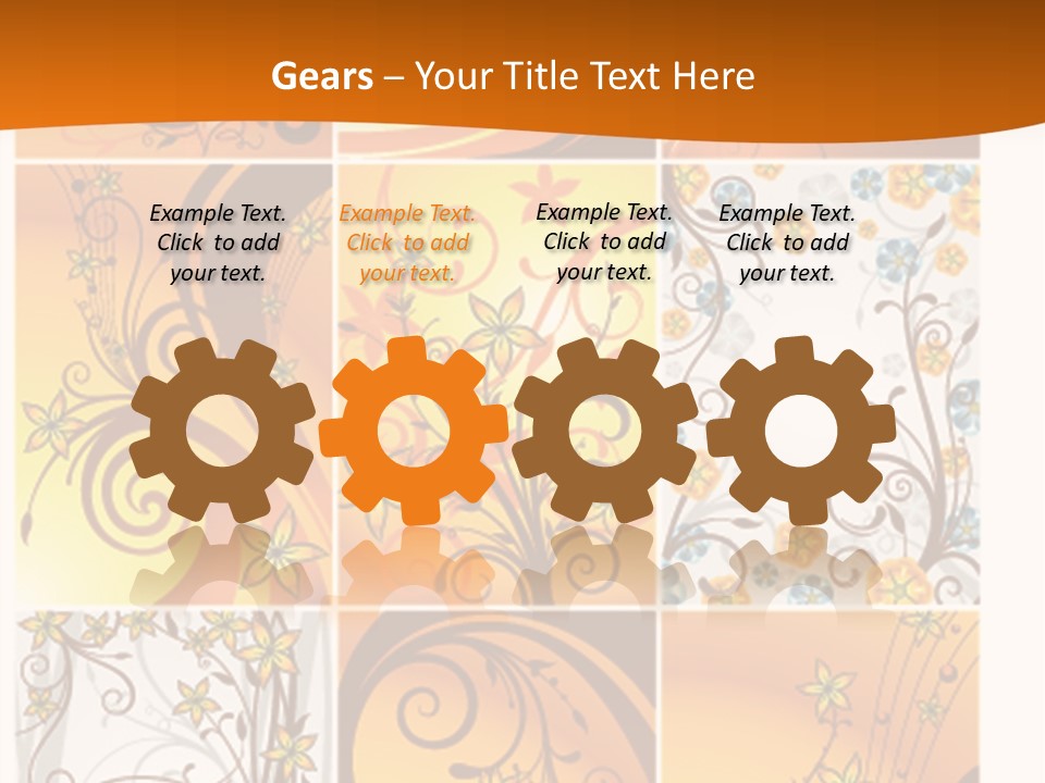 Retro Dirty Element PowerPoint Template