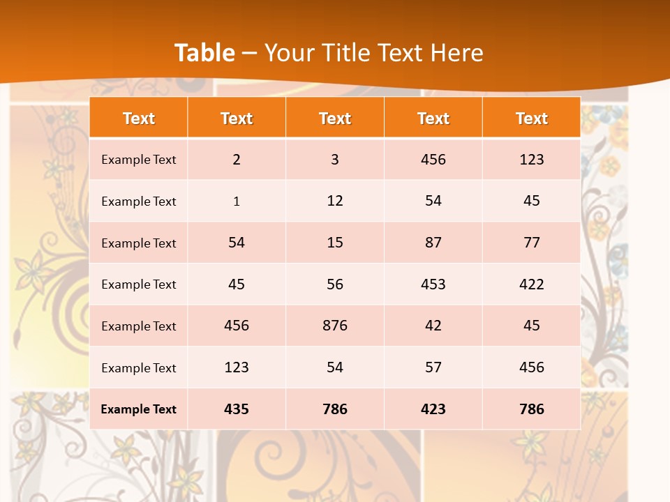 Retro Dirty Element PowerPoint Template