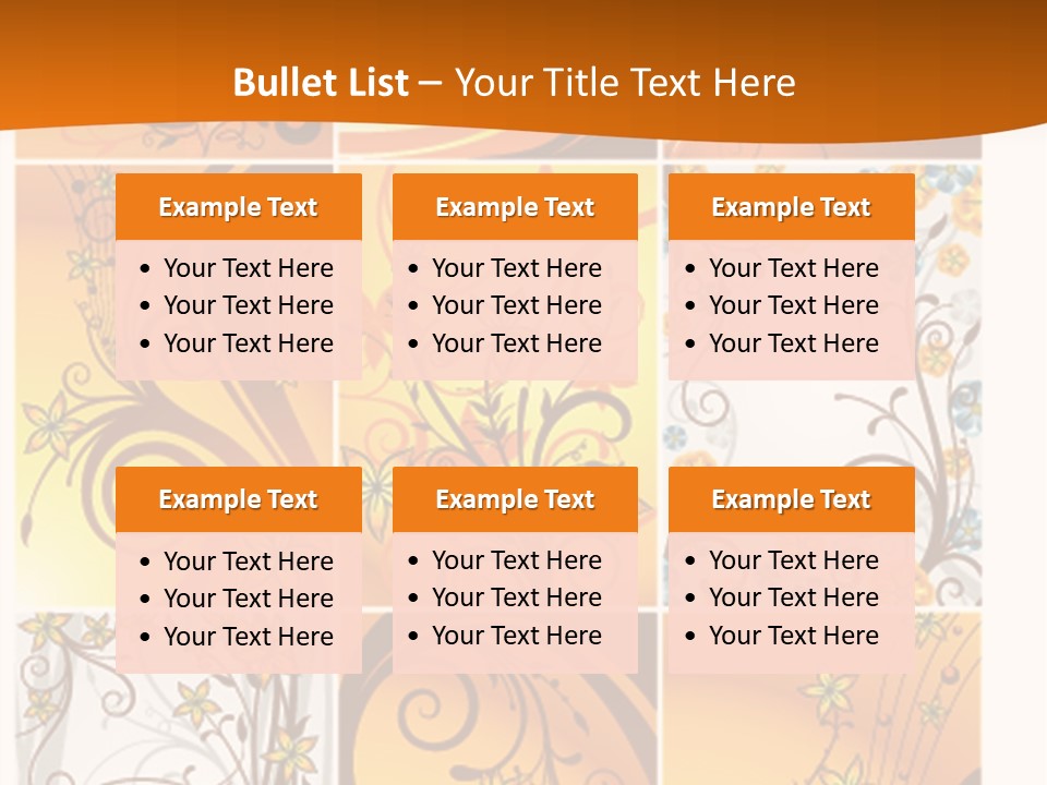 Retro Dirty Element PowerPoint Template