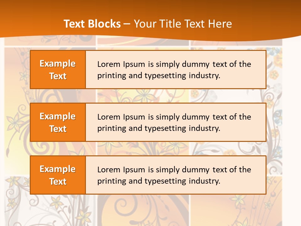 Retro Dirty Element PowerPoint Template