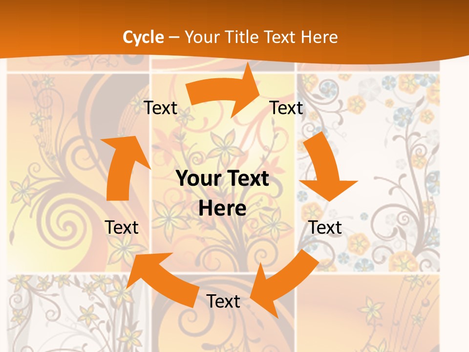 Retro Dirty Element PowerPoint Template