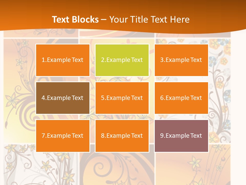 Retro Dirty Element PowerPoint Template