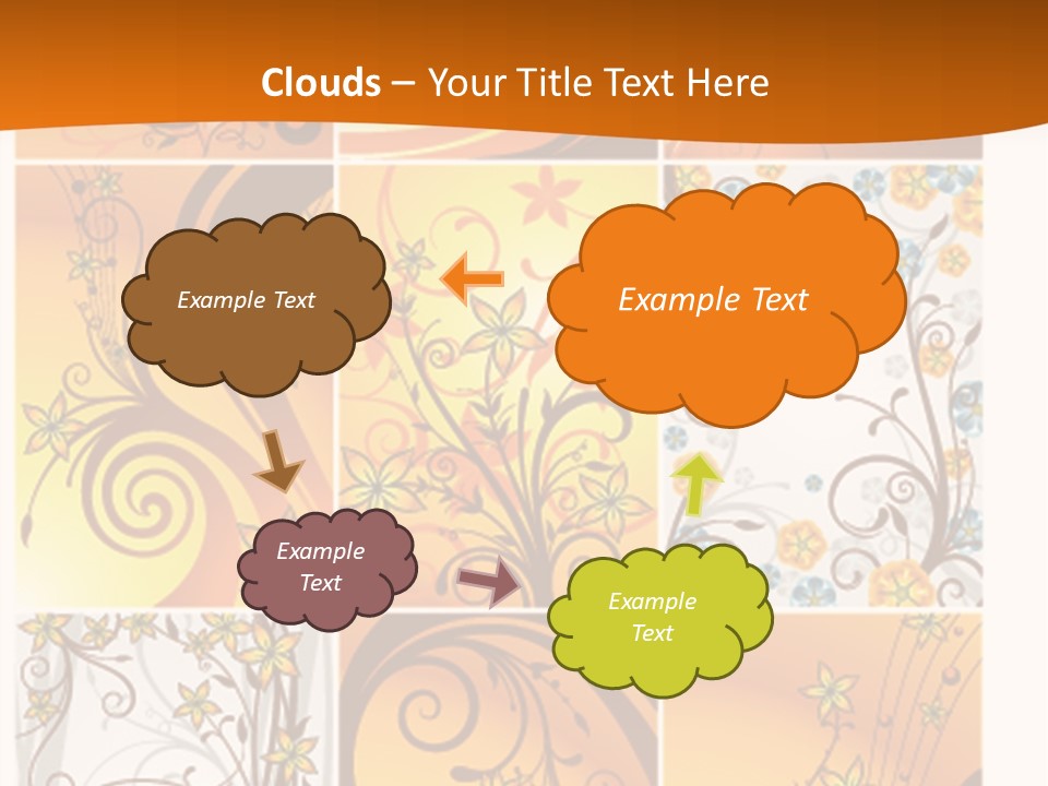 Retro Dirty Element PowerPoint Template