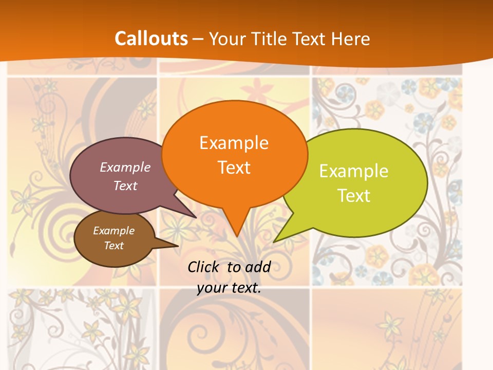 Retro Dirty Element PowerPoint Template