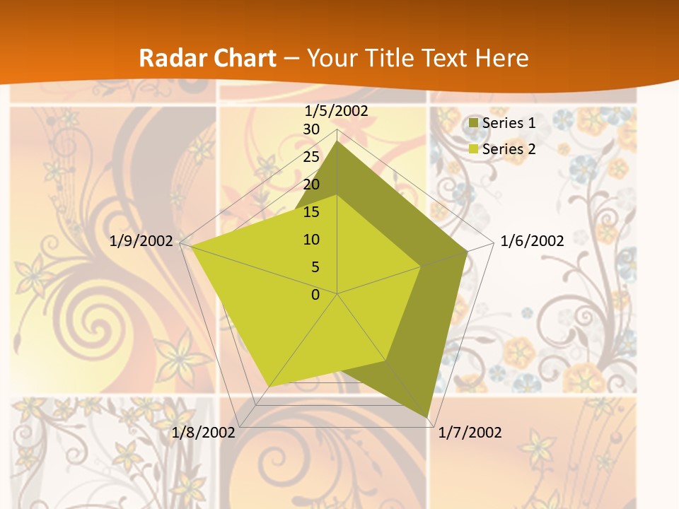 Retro Dirty Element PowerPoint Template