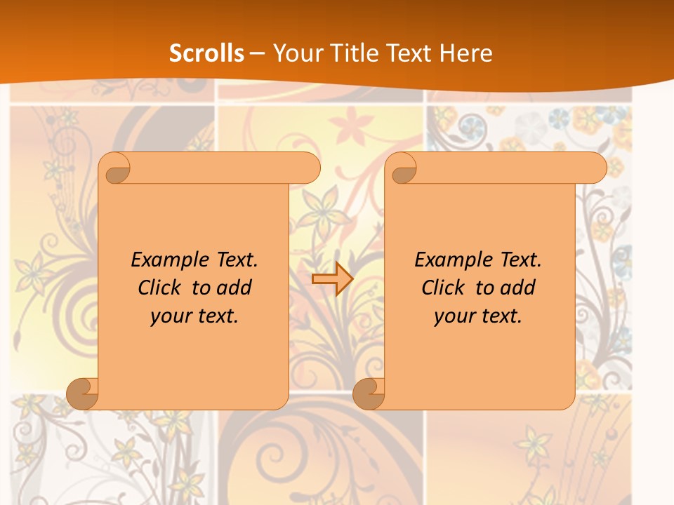 Retro Dirty Element PowerPoint Template