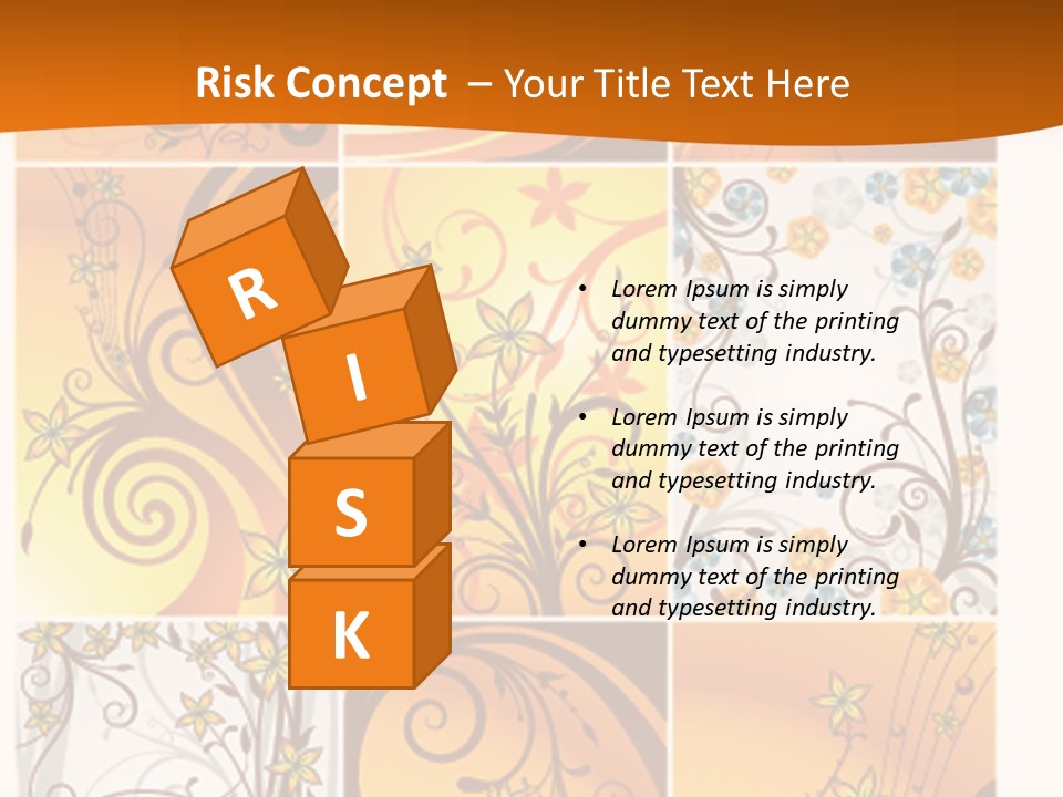 Retro Dirty Element PowerPoint Template