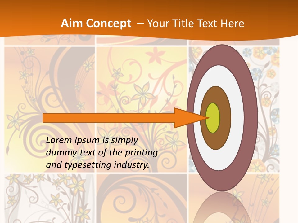 Retro Dirty Element PowerPoint Template