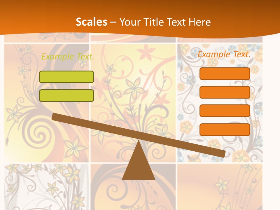 Retro Dirty Element PowerPoint Template