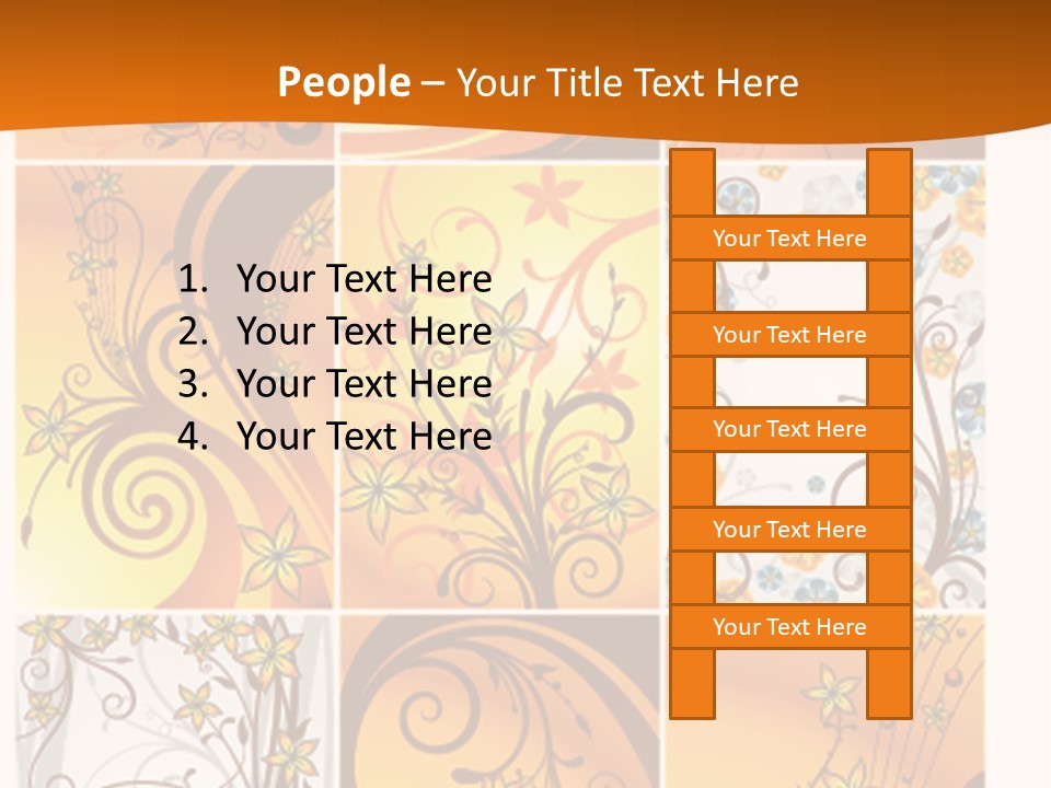 Retro Dirty Element PowerPoint Template