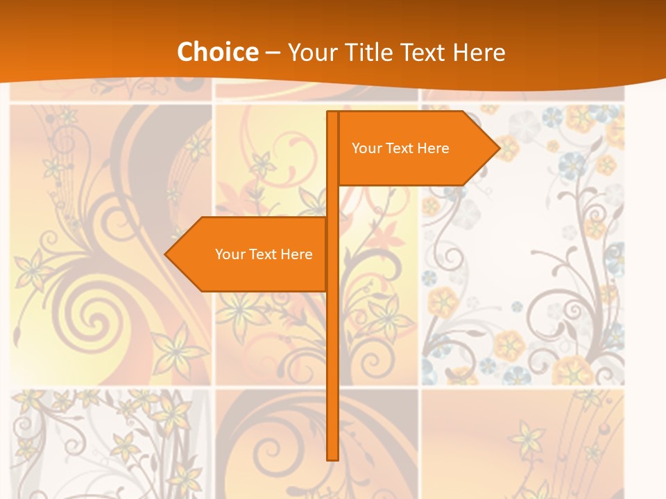 Retro Dirty Element PowerPoint Template