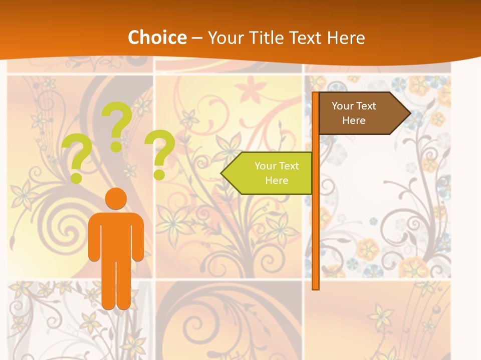 Retro Dirty Element PowerPoint Template