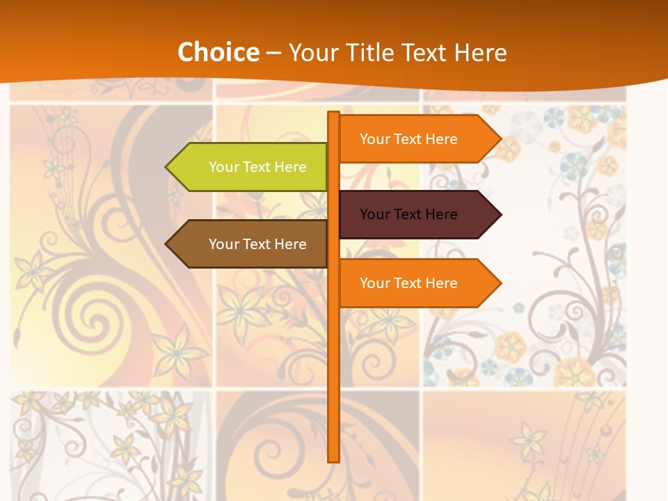 Retro Dirty Element PowerPoint Template